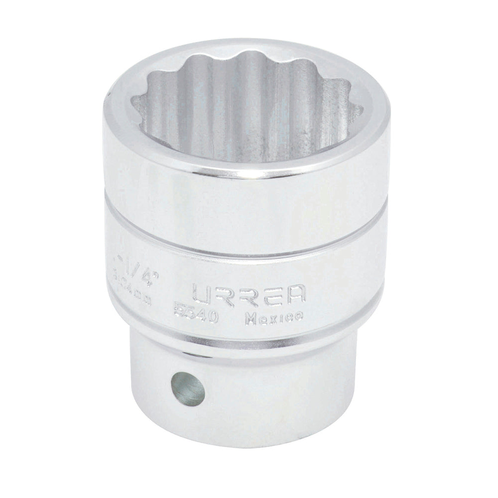 DADO CUADRO DE 3/4", 12 PUNTAS, EN PULGADAS, 1-1/4" U5540 URREA