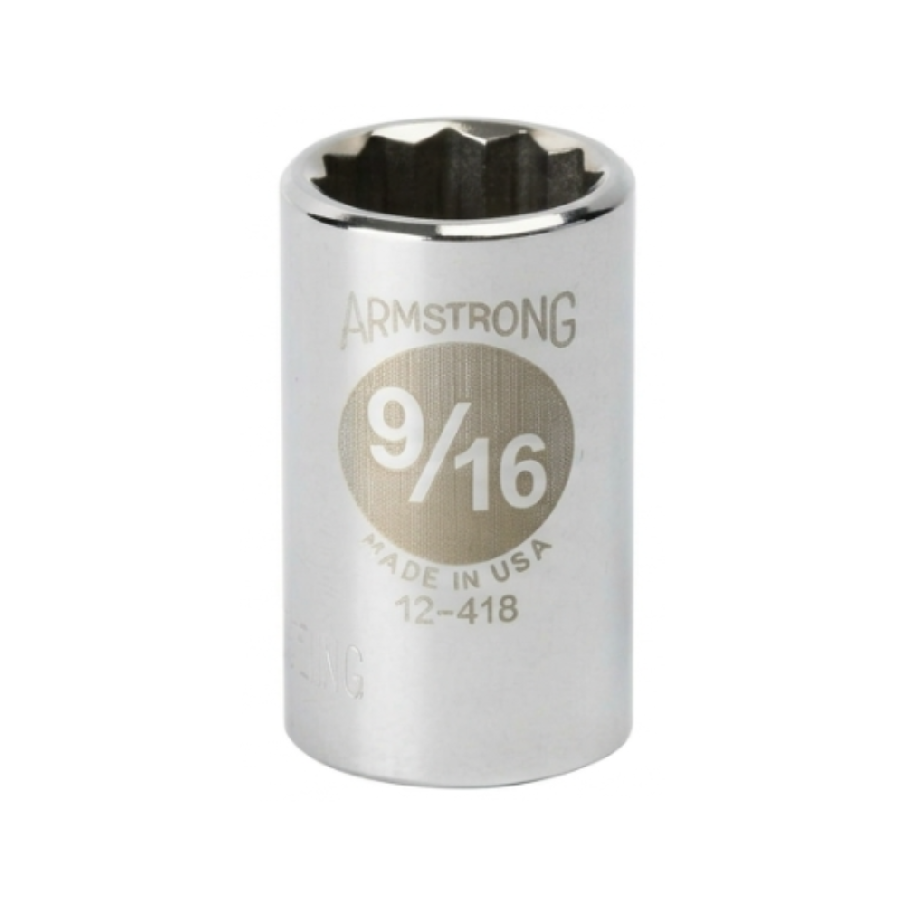 DADO CUADRO 1/2 X 9/16 8 PUNTAS 12-418 A12-418 ARMSTRONG