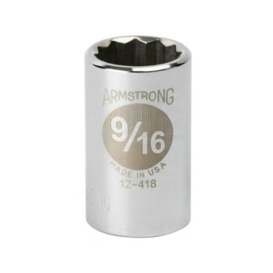 DADO CUADRO 1/2 X 9/16 8 PUNTAS 12-418 A12-418 ARMSTRONG