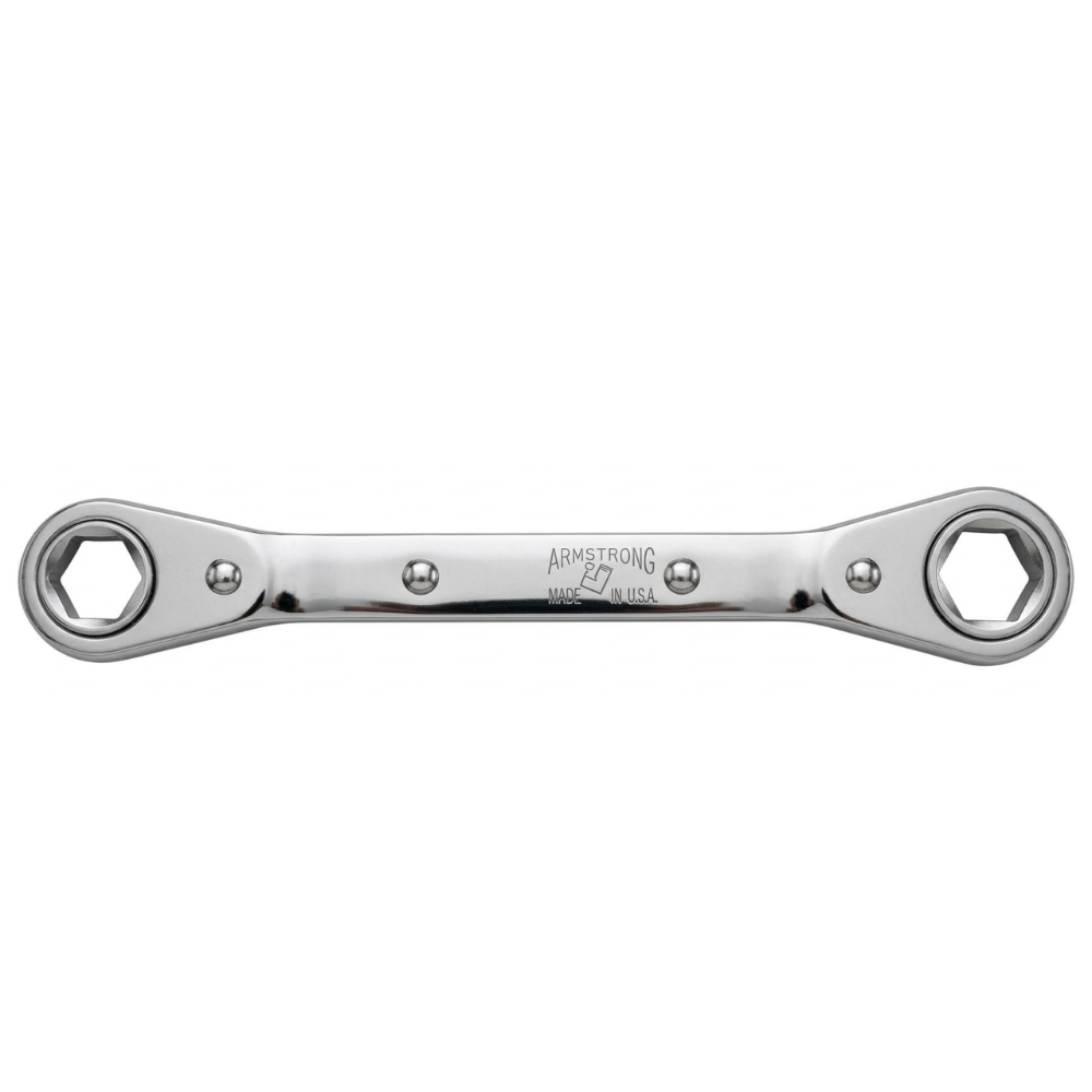 LLAVE DOBLE CORONA CON MATRACA 11 X 12 MM 6 PUNTAS A54-593 ARMSTRONG