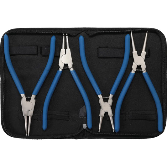 JUEGO DE ALICATES DE PUNTAS (CIRCLIP) / 250 MM / 4 PIEZAS B652 BGS