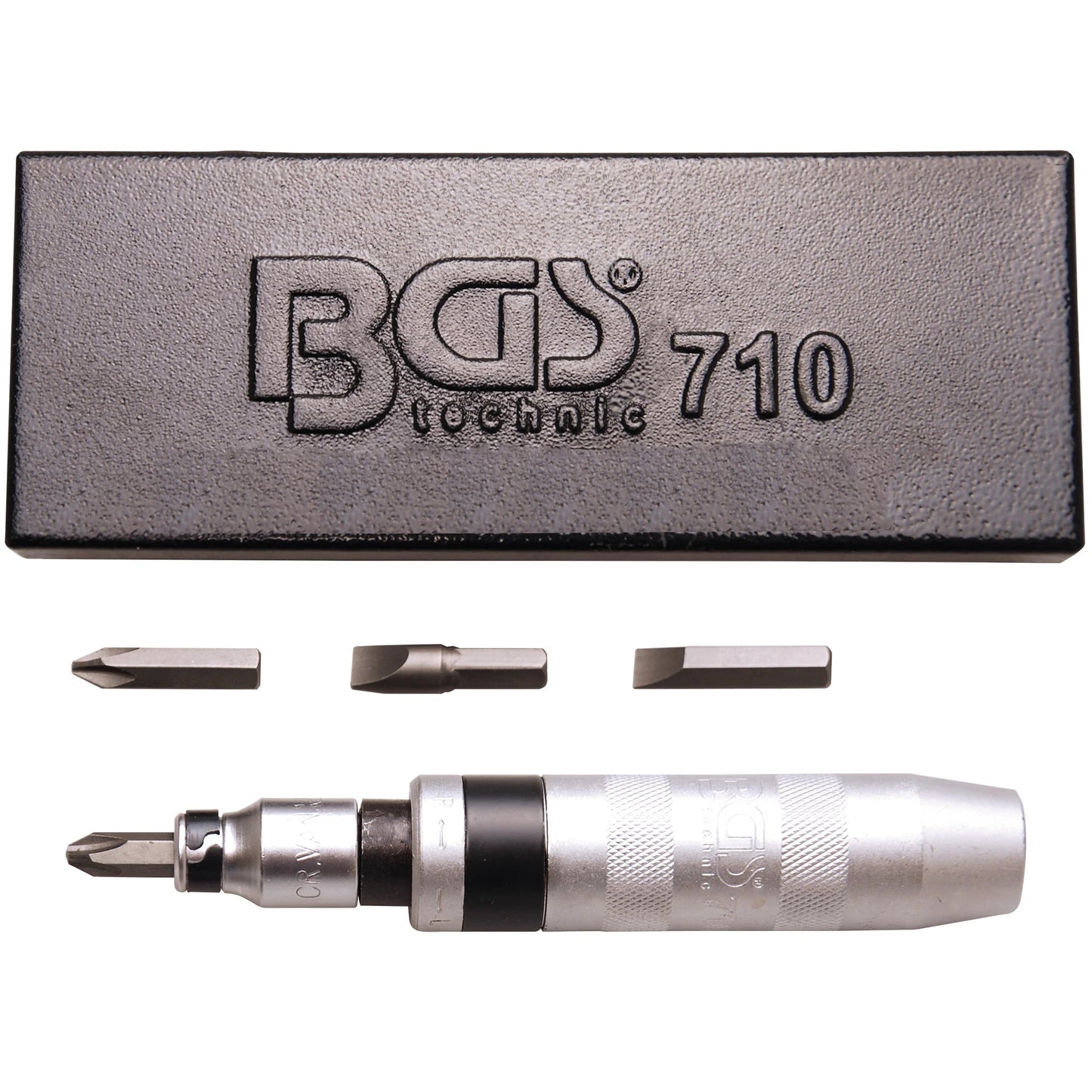 JUEGO 5 PIEZAS DESARMADOR MANUAL DE IMPACTO B710 BGS