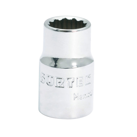 DADO CUADRO DE 3/8", 12 PUNTAS, MÉTRICO, 11 MM UF5111M SURTEK