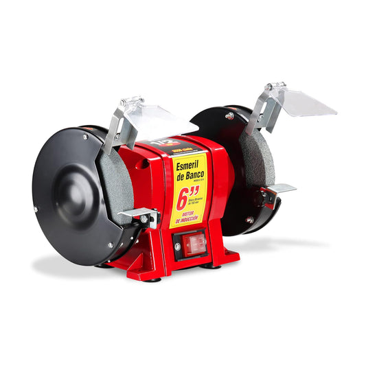 ESMERIL DE BANCO 6 (1/2 HP, 250 W, 3.450 RPM) MED-6 MIKELS