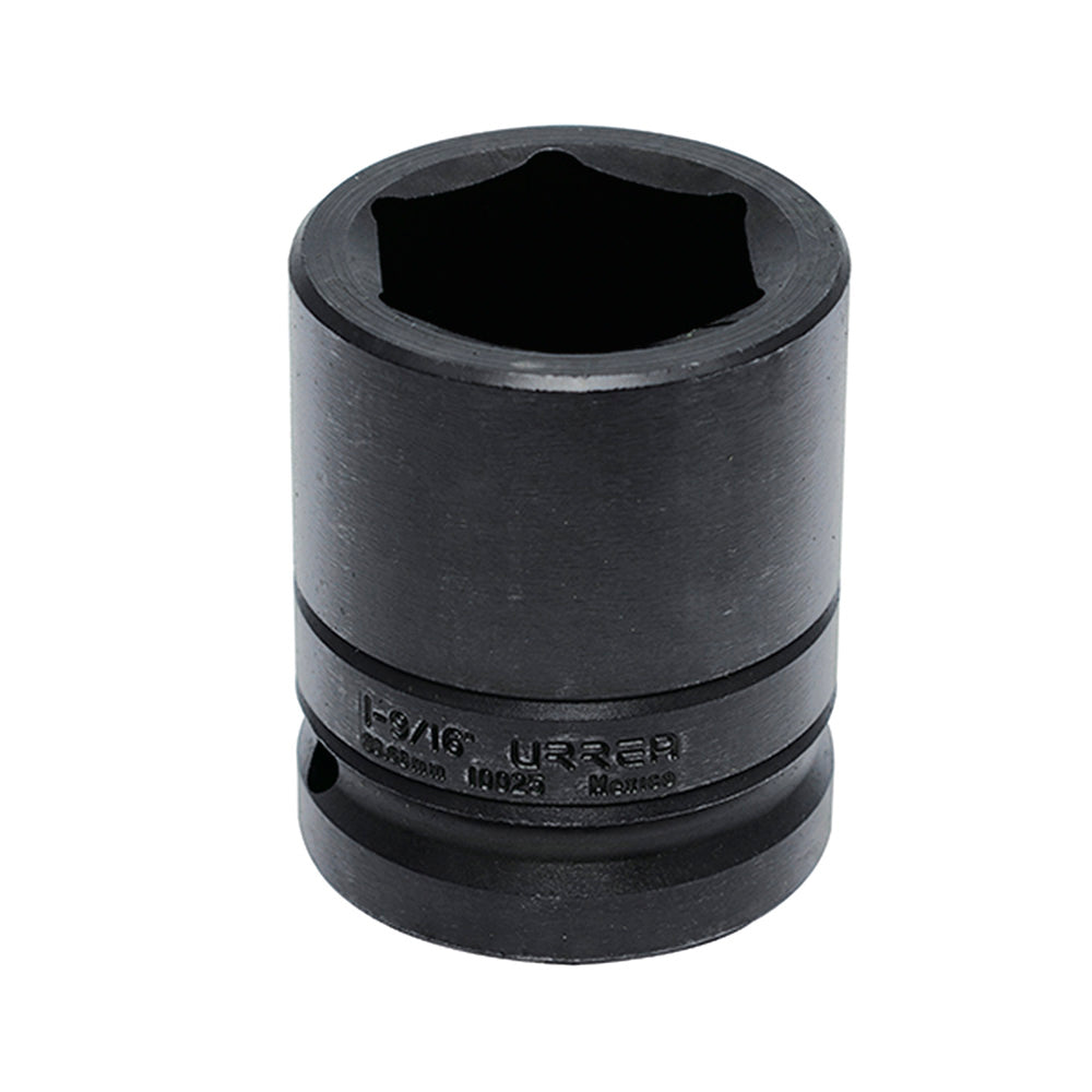 Dado de impacto URREA U10025 de 1-9/16 pulgadas, cuadro de 1 pulgada y 6 puntas