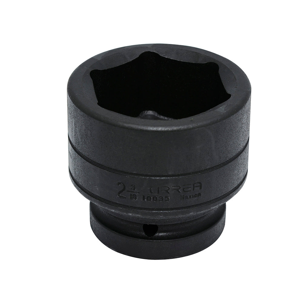 Dado de impacto URREA U10035 de 2-3/16 pulgadas, cuadro de 1 pulgada y 6 puntas