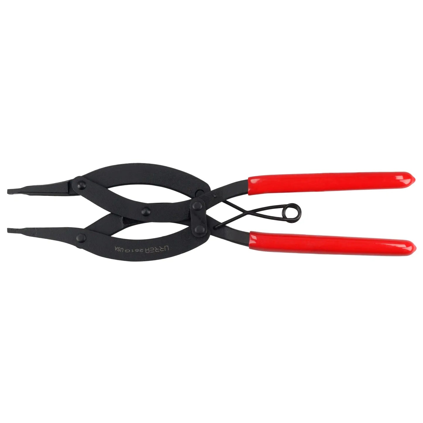 PINZA PARA ANILLOS DE RETENCIÓN CON MANGO RUBBER GRIP QUIJADAS PARALELAS 10" U251G URREA