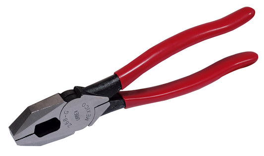 PINZA PARA ELECTRICISTA CON MANGO RUBBER GRIP DE 9-5/16" CORTE LATERAL U269G URREA