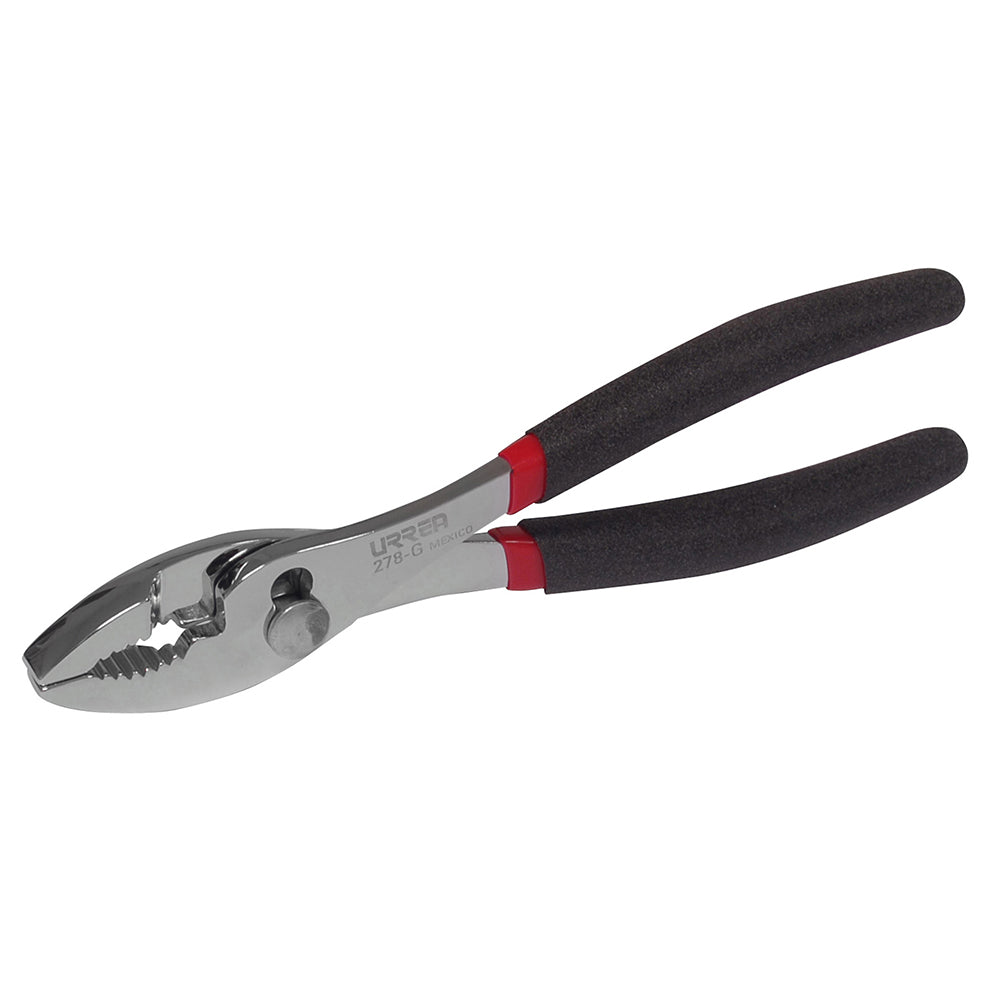 PINZA PARA MECÁNICO MANGO RUBBER GRIP DE 8" U278G URREA