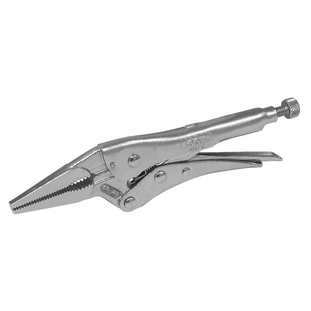 PINZA DE PRESIÓN DE 10" NARIZ LARGA U289LN URREA