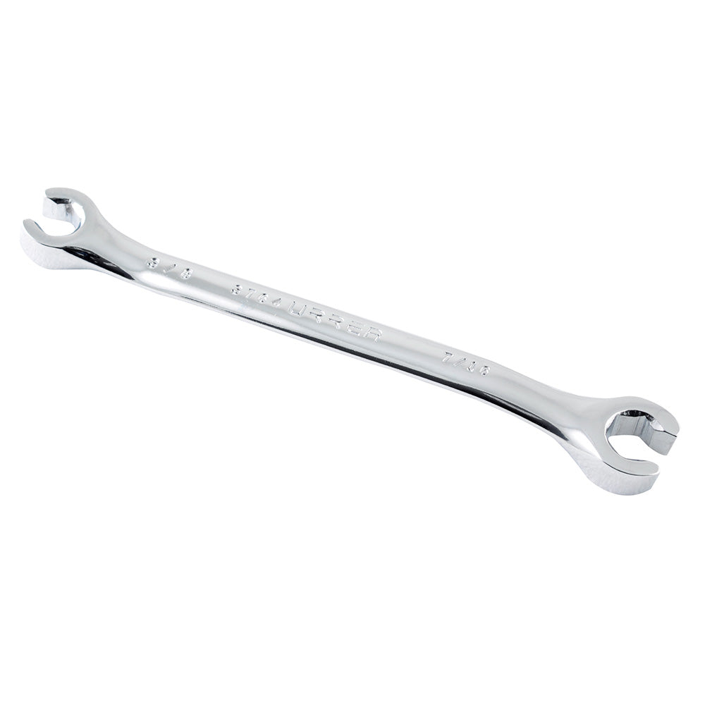 LLAVE ABOCINADA PULIDO ESPEJO EN PULGADAS, 6 PUNTAS, 3/8" X 7/16" U3764 URREA
