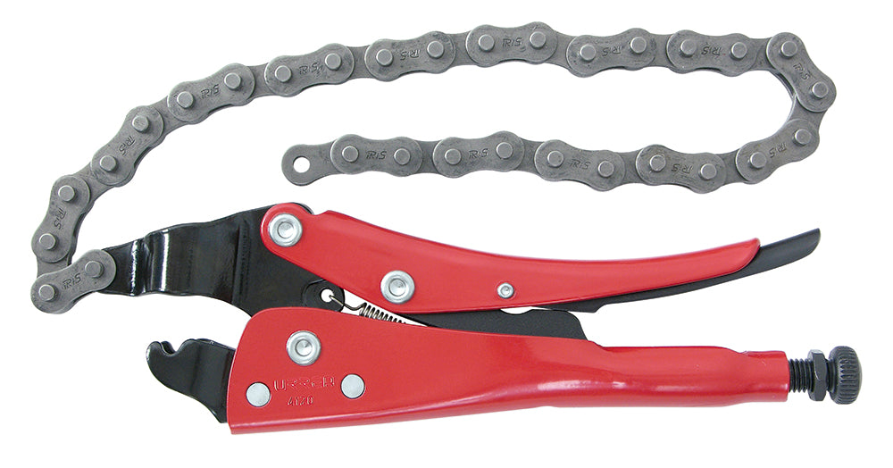 PINZA DE PRESIÓN DE 9-27/32" DE CADENA U4120 URREA