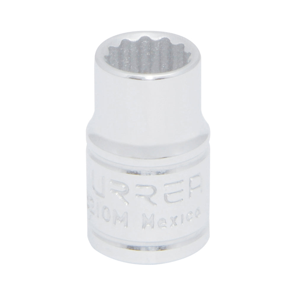 DADO CUADRO DE 3/8", 12 PUNTAS, MÉTRICO, 10 MM U5210M URREA