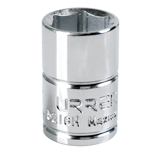 DADO CUADRO DE 3/8", 6 PUNTAS, EN PULGADAS, 1/2" U5216H URREA