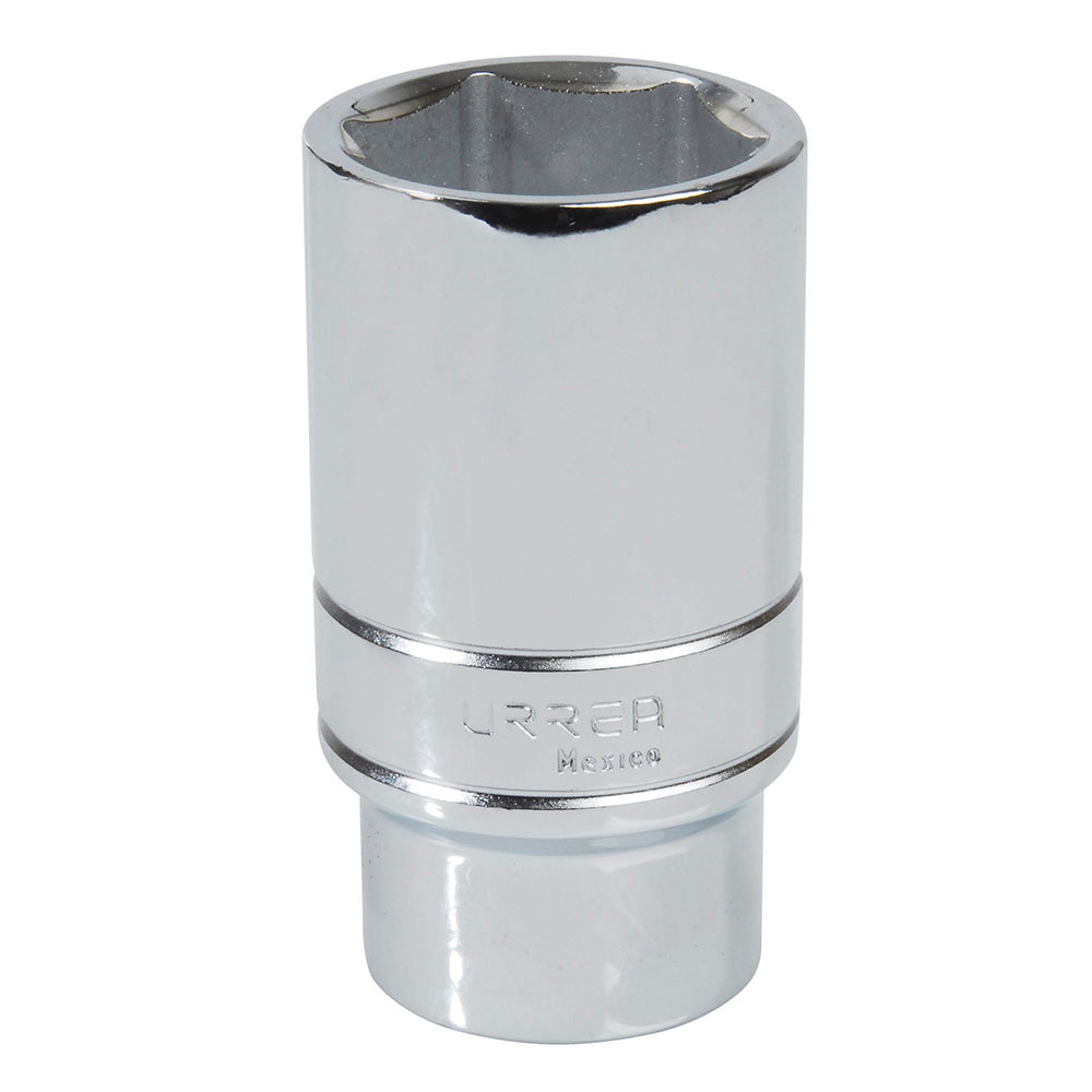 DADO LARGO CUADRO DE 1/2", 6 PUNTAS, EN PULGADAS, 1-1/8" U5336H URREA
