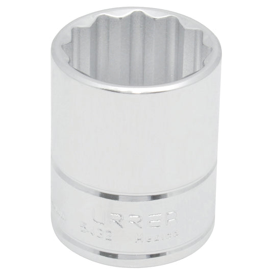 DADO CUADRO DE 1/2", 12 PUNTAS, EN PULGADAS, 1" U5432 URREA