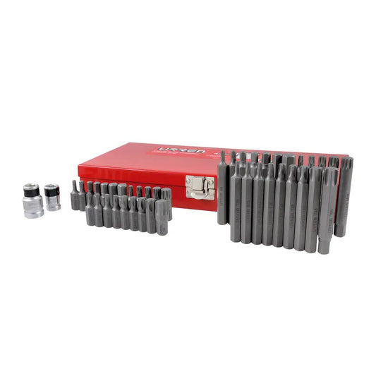JUEGO COMBINADO DE PUNTAS HEXÁGONO DE 3/8" CON ADAPTADORES, 44 PIEZAS U60244 URREA