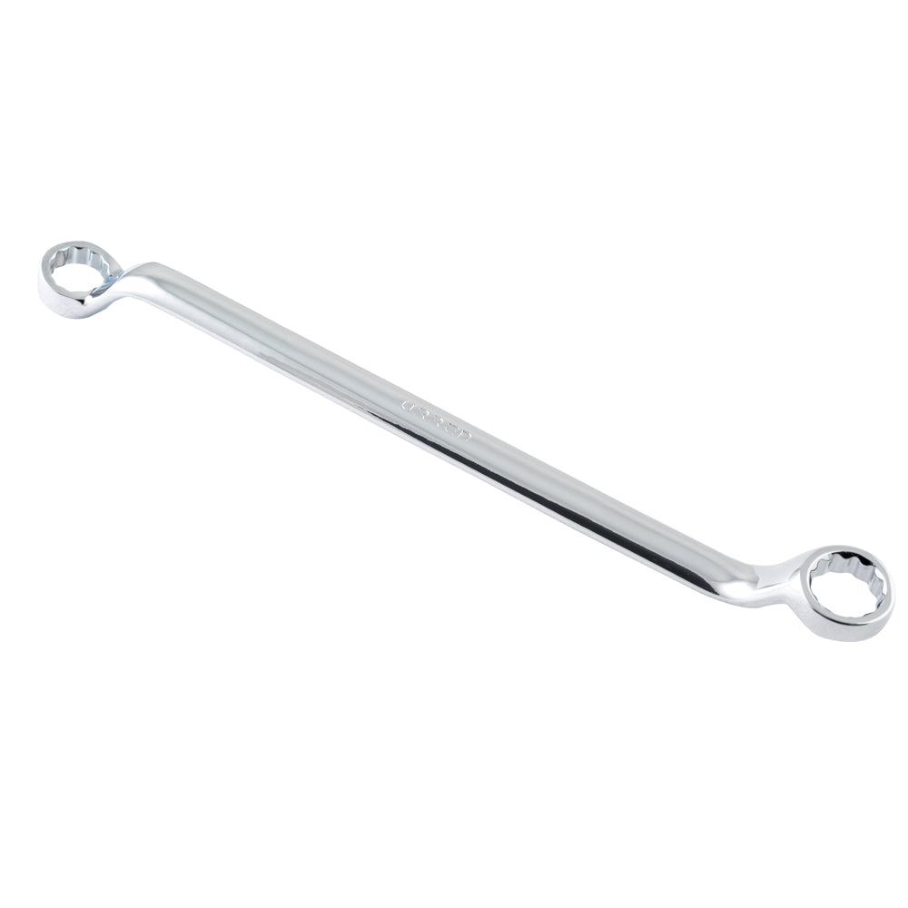 LLAVE DE ESTRÍAS PULIDO ESPEJO DE 45 EN PULGADAS, 12 PUNTAS, 3/8" X 7/16" U8180 URREA