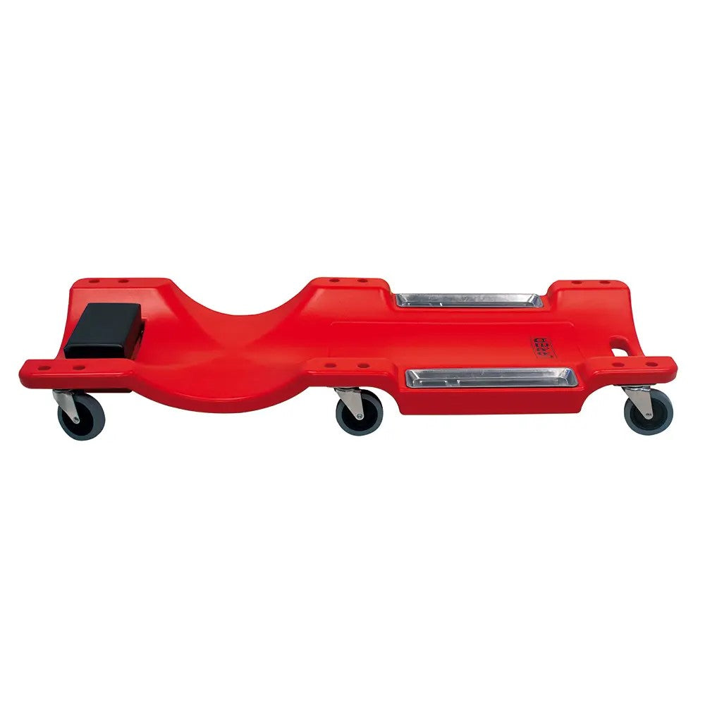 CAMA PARA MECÁNICO PLÁSTICA, 6 RUEDAS GIRATORIAS, 40" U9991 URREA