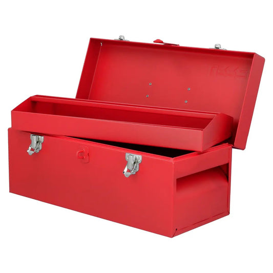 CAJA PORTAHERRAMIENTAS METÁLICA COLOR ROJO 17" X 7" X 7" UD4 URREA