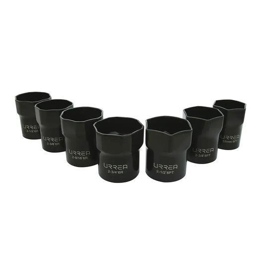 JUEGO DE DADOS PARA CENTROS DE MASA, 7 PIEZAS UP1900 URREA