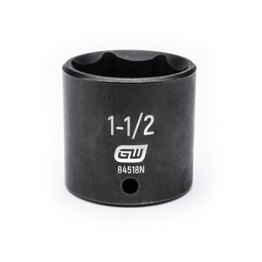DADO CORTO DE IMPACTO STD 1/2" DE 1-1/2" 6 PTAS A84518D GEARWRENCH