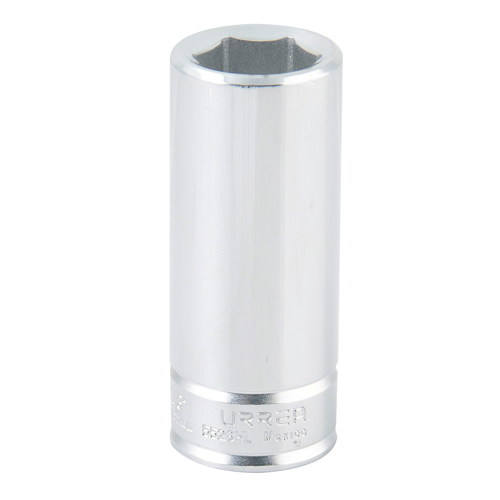 DADO LARGO CUADRO DE 3/4", 6 PUNTAS, EN PULGADAS, 7/8" U5528HL URREA