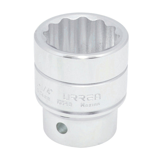 DADO CUADRO DE 3/4", 12 PUNTAS, EN PULGADAS, 1-1/4" U5540 URREA