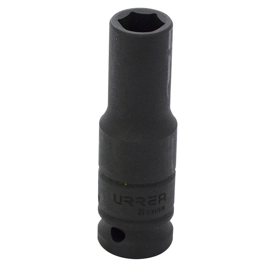 DADO DE IMPACTO LARGO CUADRO DE 1/2", 6 PUNTAS, EN PULGADAS, 7/16" U7314H URREA