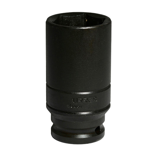 DADO DE IMPACTO LARGO CUADRO DE 1/2", 6 PUNTAS, MÉTRICO, 32 MM U7332M URREA