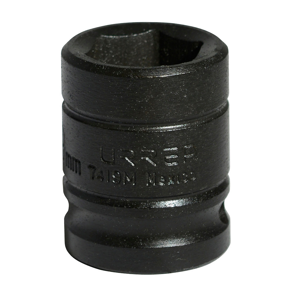 DADO DE IMPACTO CUADRO DE 1/2", 6 PUNTAS, MÉTRICO, 19 MM U7419M URREA