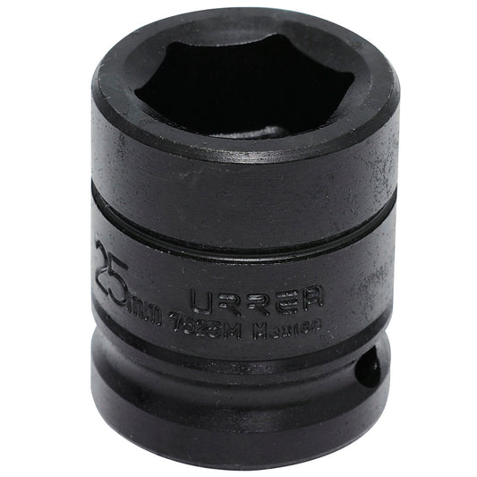 DADO DE IMPACTO CUADRO DE 3/4", 6 PUNTAS, MÉTRICO, 25 MM U7525M URREA
