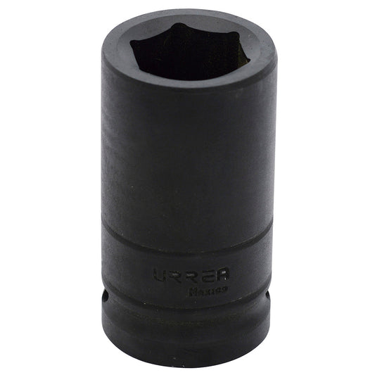 DADO DE IMPACTO LARGO CUADRO DE 3/4", 6 PUNTAS, MÉTRICO, 27 MM U7527ML URREA