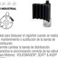 HERRAMIENTA PARA BLOQUEO DE ÁRBOL DE LEVAS U2387 URREA