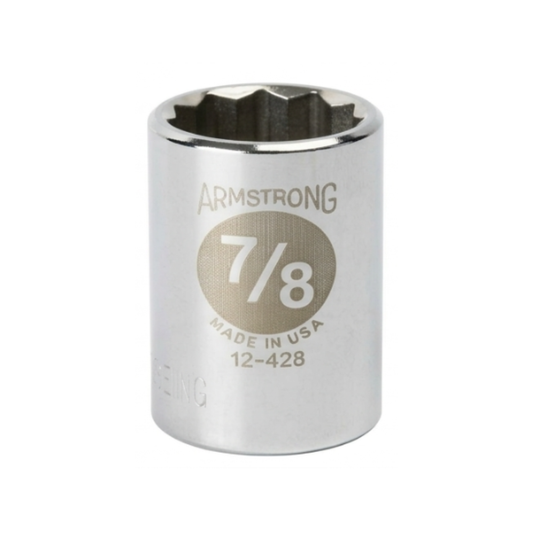 DADO CUADRO DE 1/2 X 7/8 DE 8 PUNTAS A12-428 ARMSTRONG