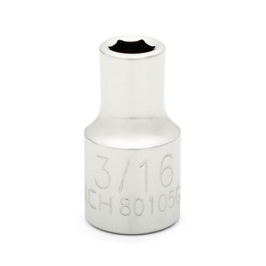 DADO CORTO STD 1/4" DE 3/16" 6 PTAS 80105GEARWRENCH A80105 GEARWRENCH