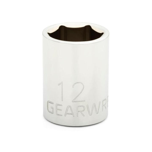 DADO CORTO MM 1/4" DE 12MM 6 PTAS 80134GEARWRENCH A80134 GEARWRENCH