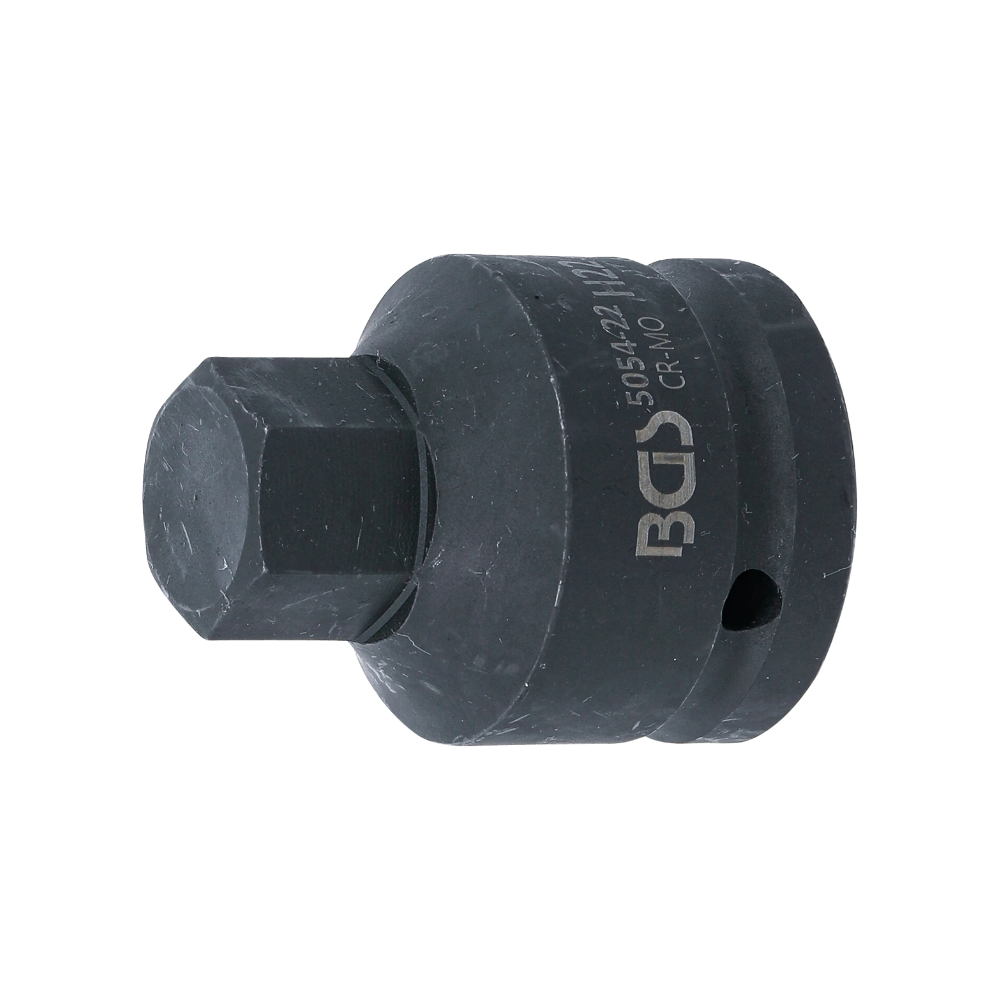 DADO CON PUNTA DE IMPACTO / ENTRADA 20 MM (3/4"") / HEXÁGONO INTERIOR 22 MM B5054-22 BGS
