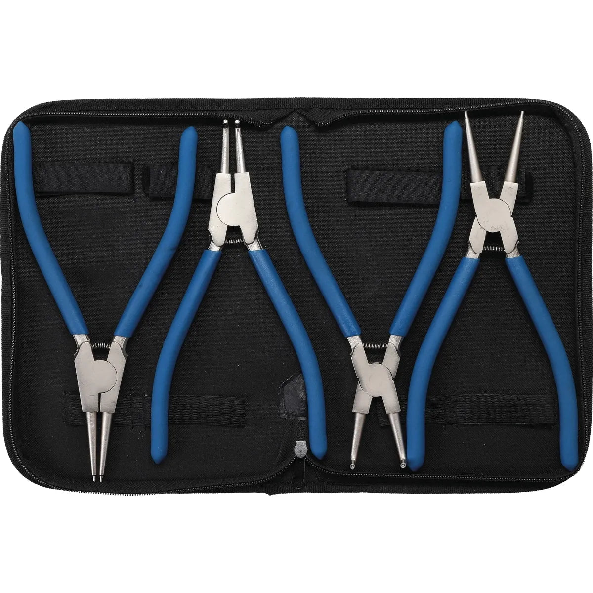 JUEGO DE ALICATES DE PUNTAS (CIRCLIP) / 250 MM / 4 PIEZAS B652 BGS