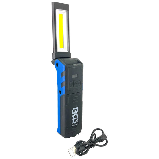 LAMPARA GIRATORIA DE TRABAJO / COB LED / 5W / BANCO DE CARGA B853340-MX BGS