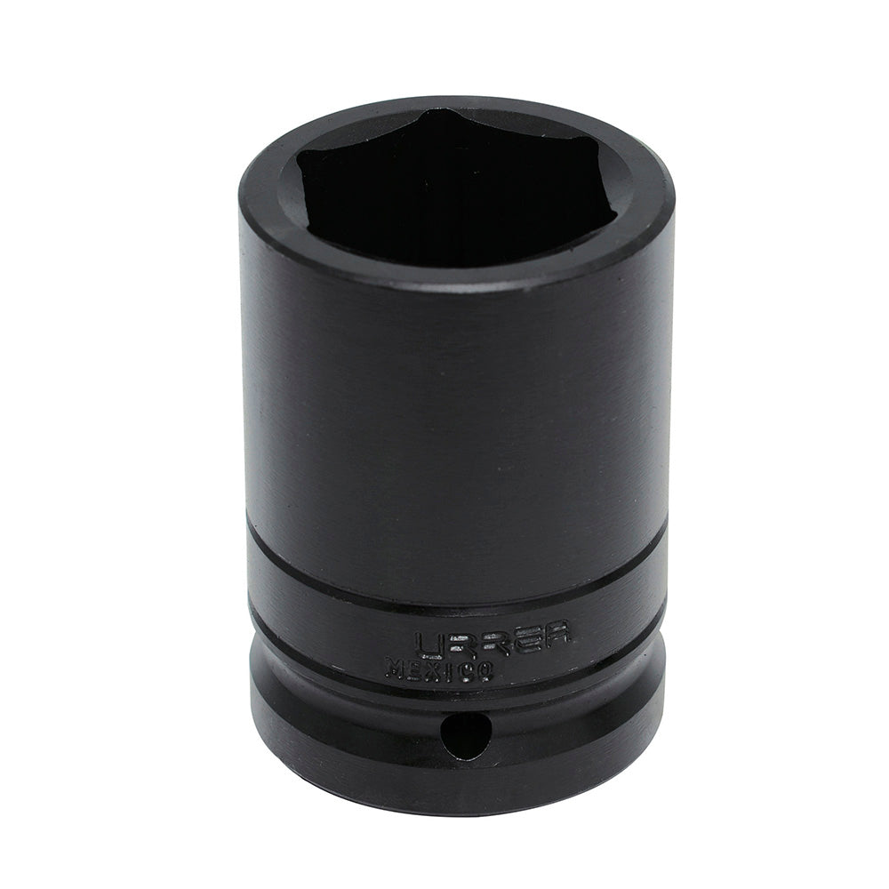Dado de impacto largo URREA U10023L de 1-7/16 pulgadas, cuadro de 1 pulgada y 6 puntas