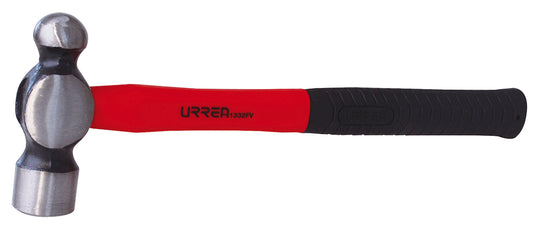 MARTILLO MAQUINADO DE BOLA CON MANGO DE FIBRA DE VIDRIO LARGO DE 15", 40 OZ U1340FV URREA