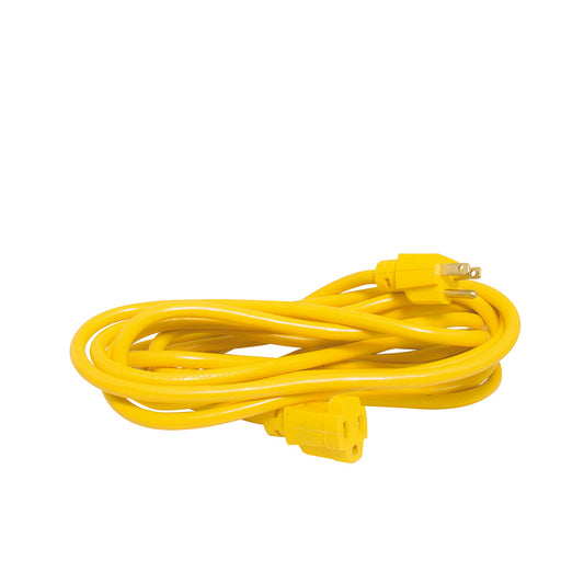 EXTENSIÓN ELÉCTRICA USO RUDO ATERRIZADA COLOR AMARILLO, 30 M U136175 SURTEK
