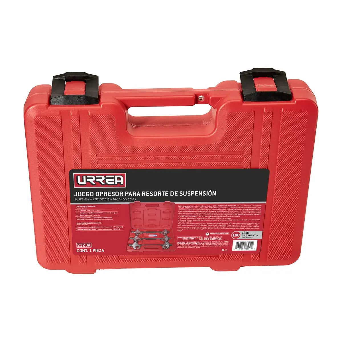 JUEGO DE OPRESORES PARA RESORTES DE SUSPENSIÓN MACPHERSON, 9 PIEZAS U2323A URREA