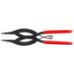PINZA PARA ANILLOS DE RETENCIÓN CON MANGO RUBBER GRIP QUIJADAS PARALELAS 10" U251G URREA