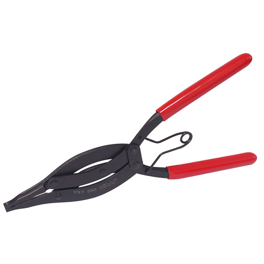 PINZA PARA ANILLOS DE RETENCIÓN CON MANGO RUBBER GRIP QUIJADAS PARALELAS 10" U251G URREA