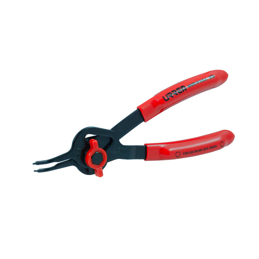 PINZA PARA ANILLOS DE RETENCIÓN CONVERTIBLES CON MARIPOSA .070 ÁNGULO DE 45 U375 URREA