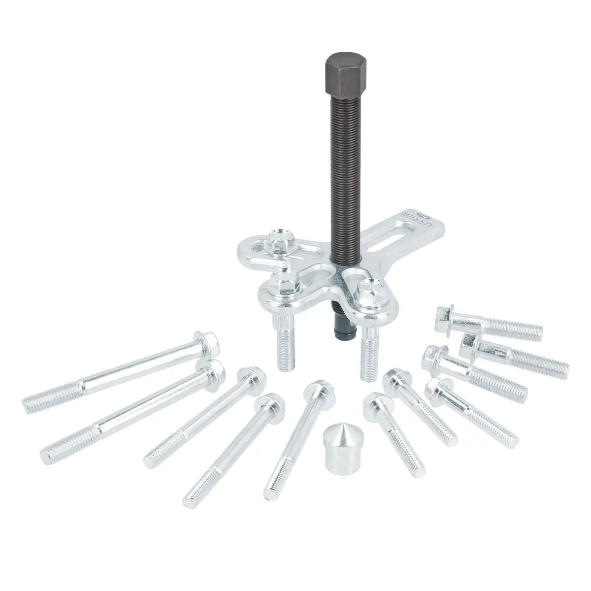 JUEGO DE EXTRACTOR AUTOMOTRIZ DE VOLANTE TIPO C, 17 PIEZAS U4205 URREA
