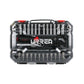 JUEGO DE DADOS Y ACCESORIOS CUADRO DE 1/4" COMBINADO, 70 PIEZAS U4701CD URREA