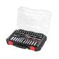 JUEGO DE DADOS Y ACCESORIOS CUADRO DE 1/4" COMBINADO, 70 PIEZAS U4701CD URREA